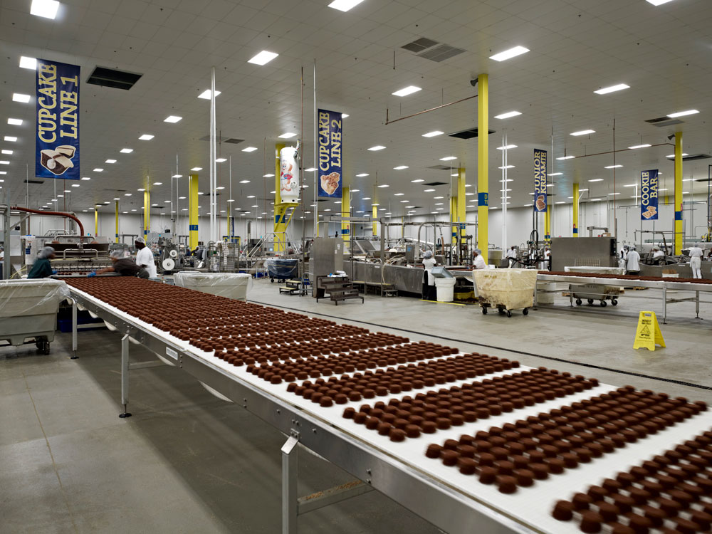 Tastykake Manufacturing Floor Baking Line