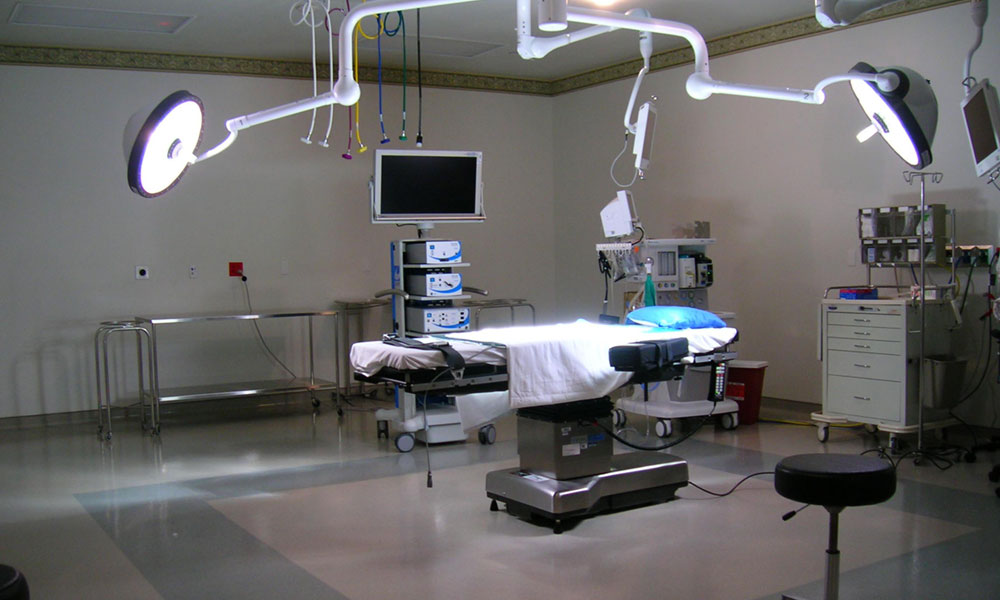 operating theater at a healthcare facility