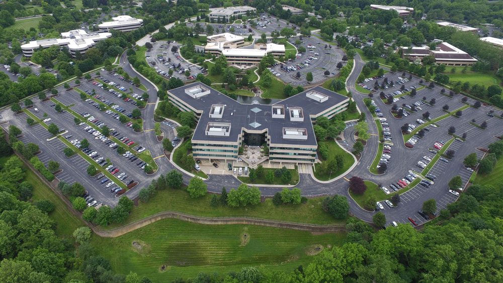 Chesterbrook Corporate Center aerial view