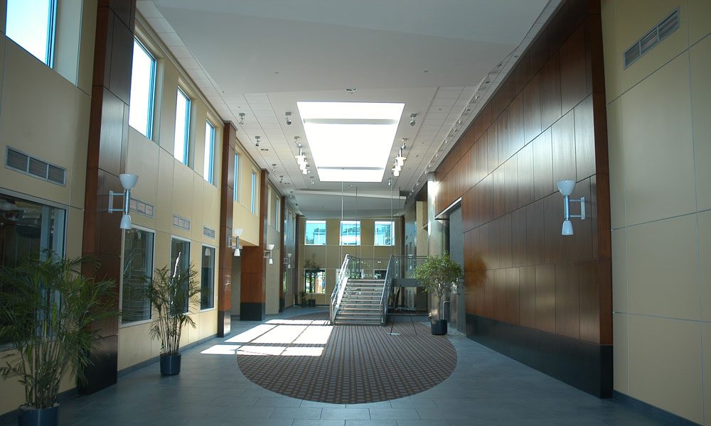 240 Radnor Interior Lobby with stairs in background