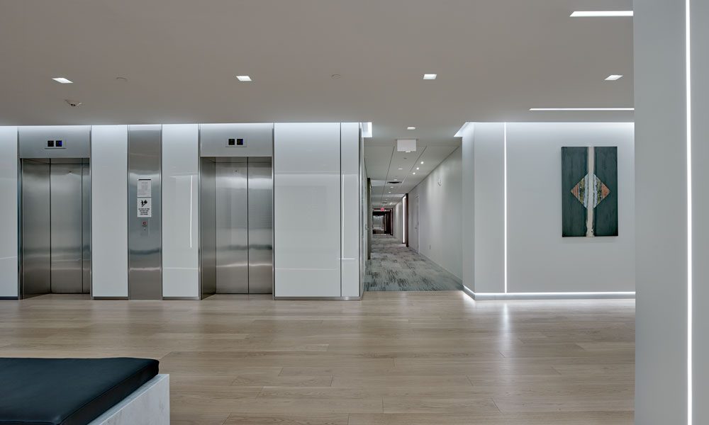 650 Swedesford Road interior view of elevator lobby