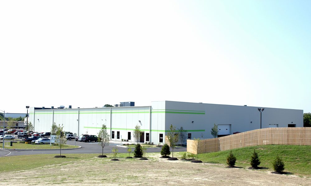 Advanced Drainage Systems exterior manufacturing facility view