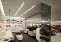 Algar Ferrari of Philadelphia Showroom Area for Customer Convenience