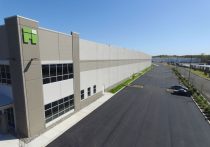 First Florence Distribution Center warehouse entrance side view