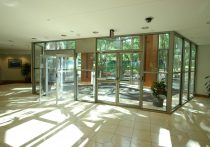 Highview Corporate Center Lobby View of Glass Doors