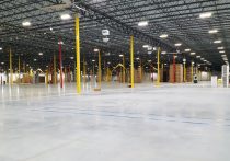 Piscataway interior wide shot of warehouse floor