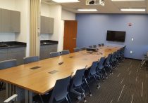 Piscataway interior conference room with table and chairs