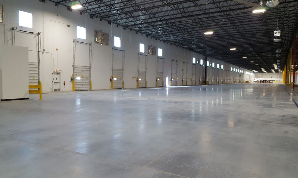 Piscatatway warehouse loading bay area