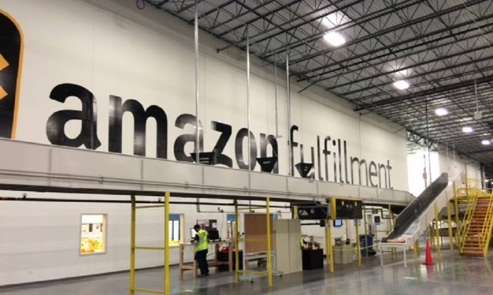 Amazon NJ Fulfillment Center Interior
