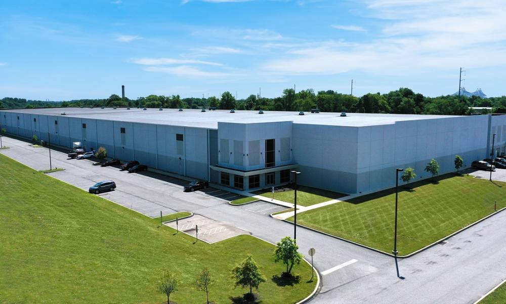 103 Commerce Warehouse Exterior Aerial View