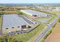 Aerial View of JW Industrial Park Route 33