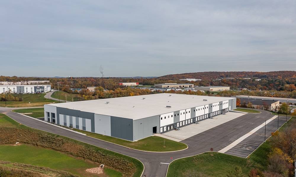 Aerial View of Core5 at Laughman Farms Warehouse