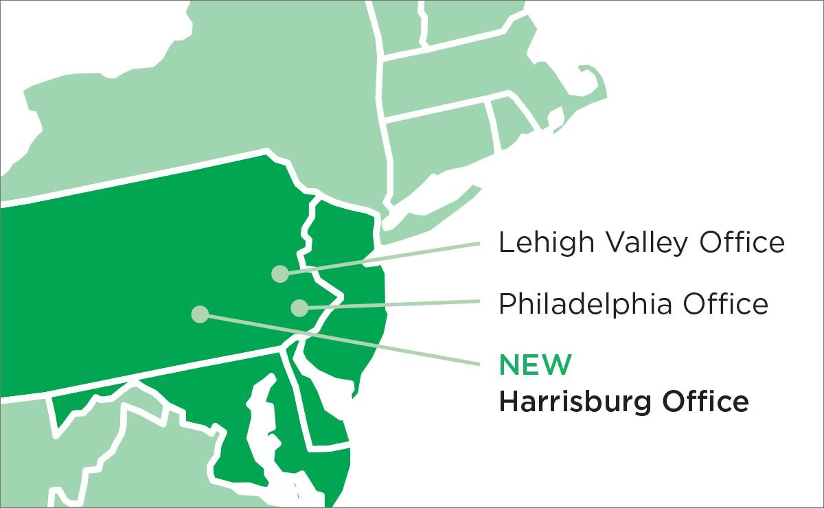 Penntex New Office Location Map