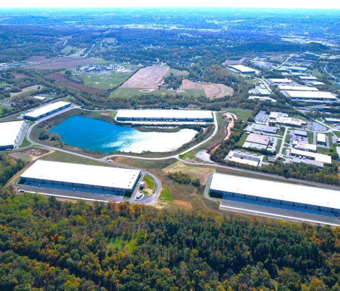 Codorus Creek Aerial All Buildings