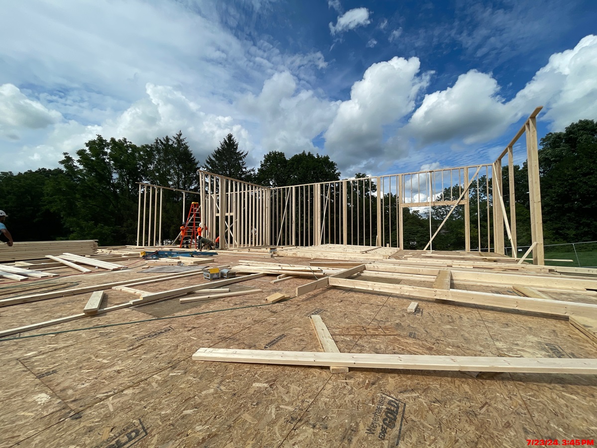 Valley Youth House Framing