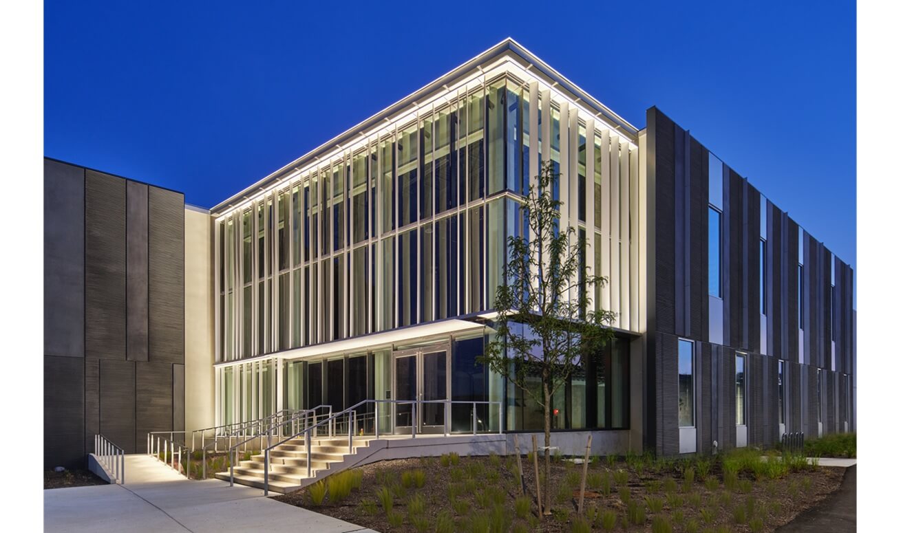 2500 League Island BLVD Exterior Entrance View Evening