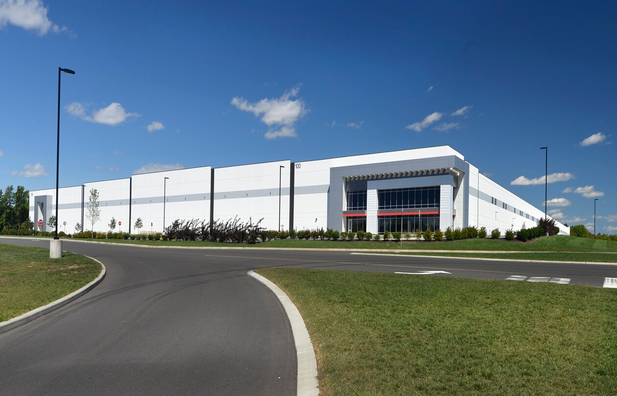 MRP The Crossings Warehouse Exterior View with Entrance