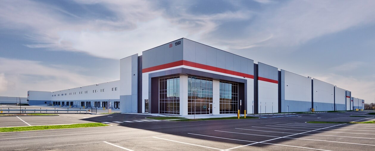 Broad View of MRP Park 33 Warehouse Exterior