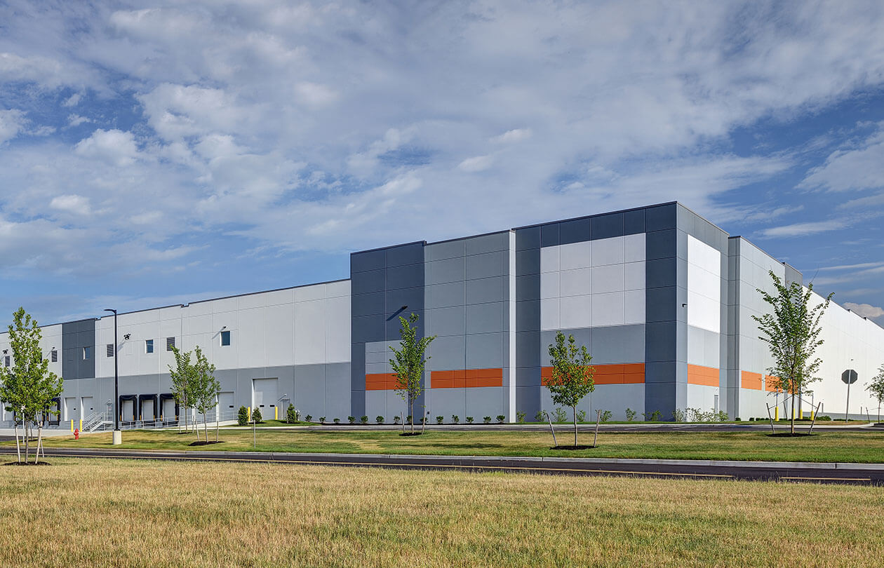 Mansfield warehouse view of side