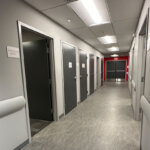 medical office hallway