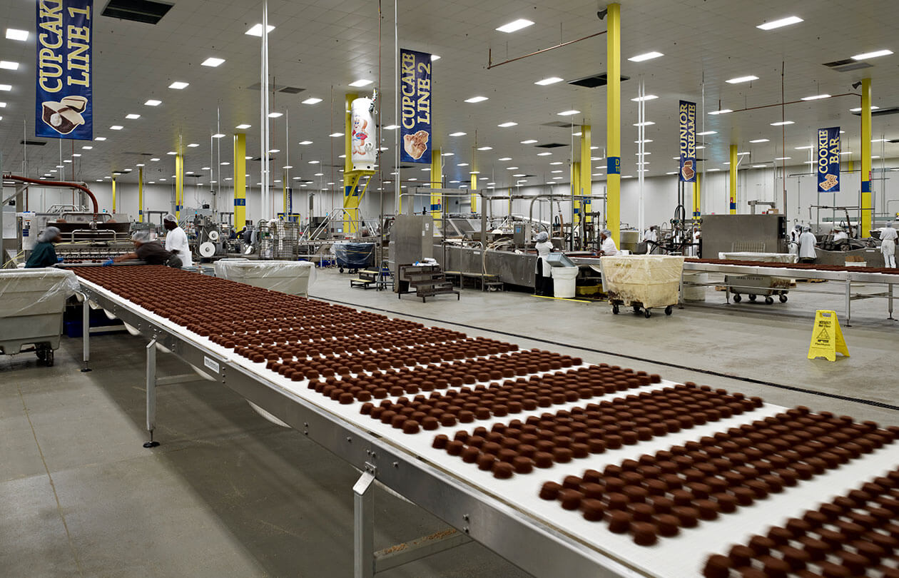 bakery production line