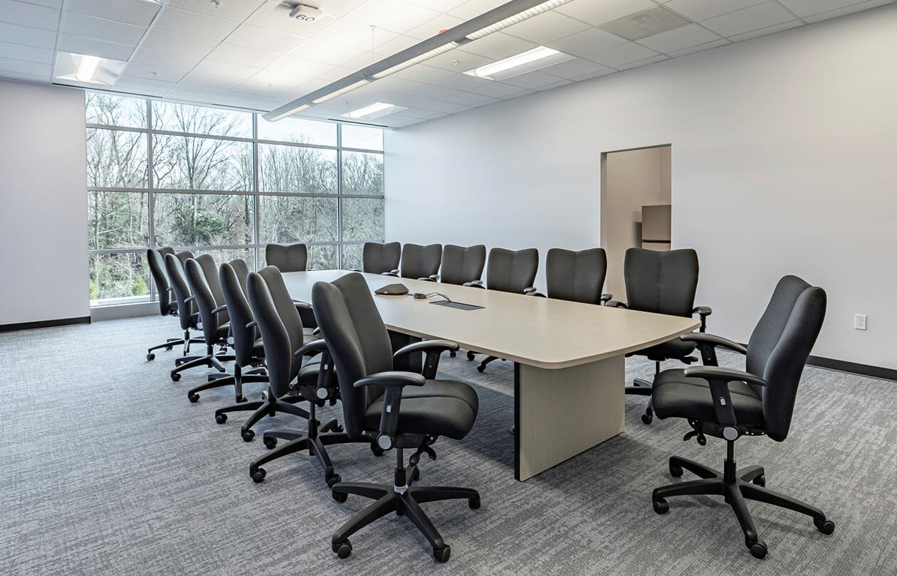 conference room in an office space