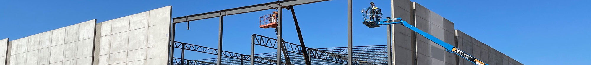 construction site being built complex site