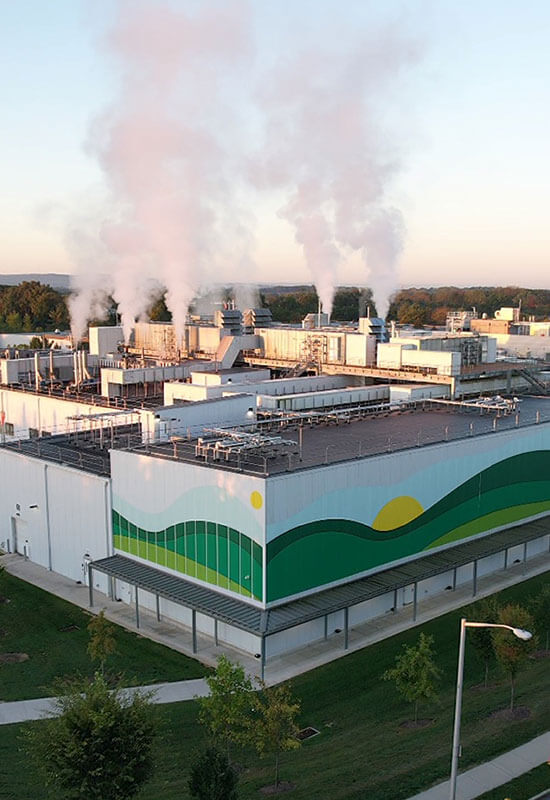 exterior of freshpet building cold storage