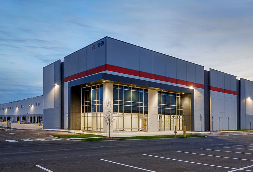 exterior shot of MRP Park design build