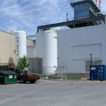 exterior view of a manufacturing facility