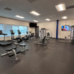 interior office gym space