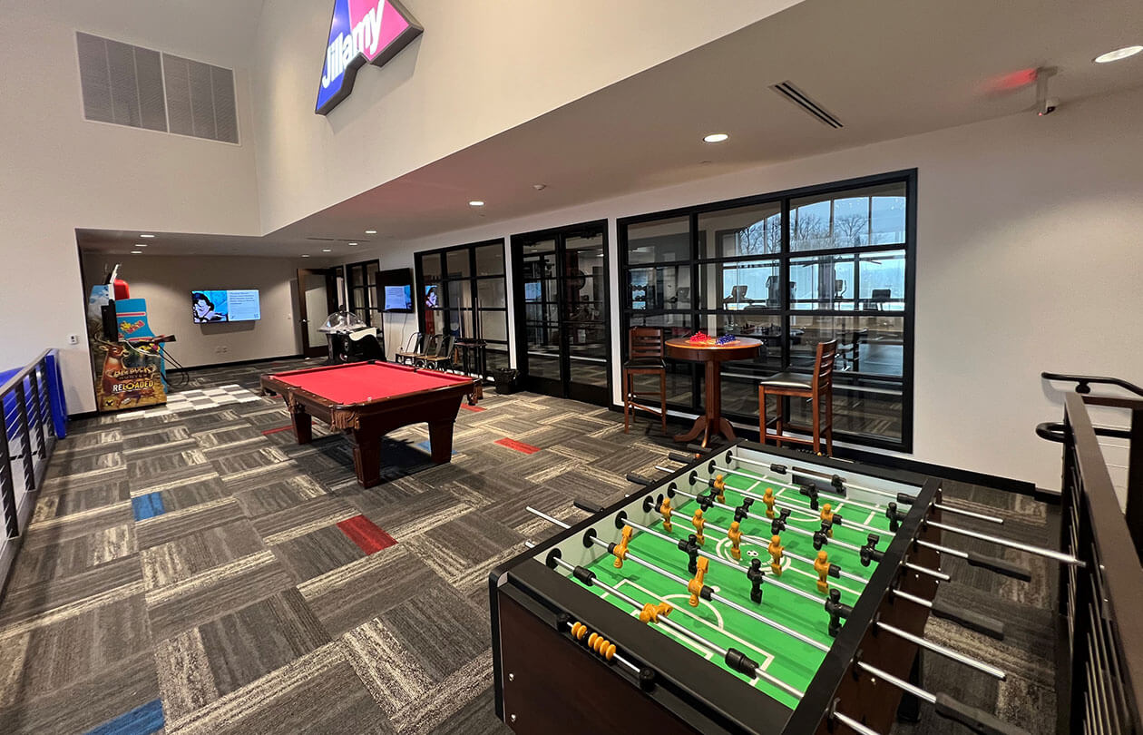 interior office game room