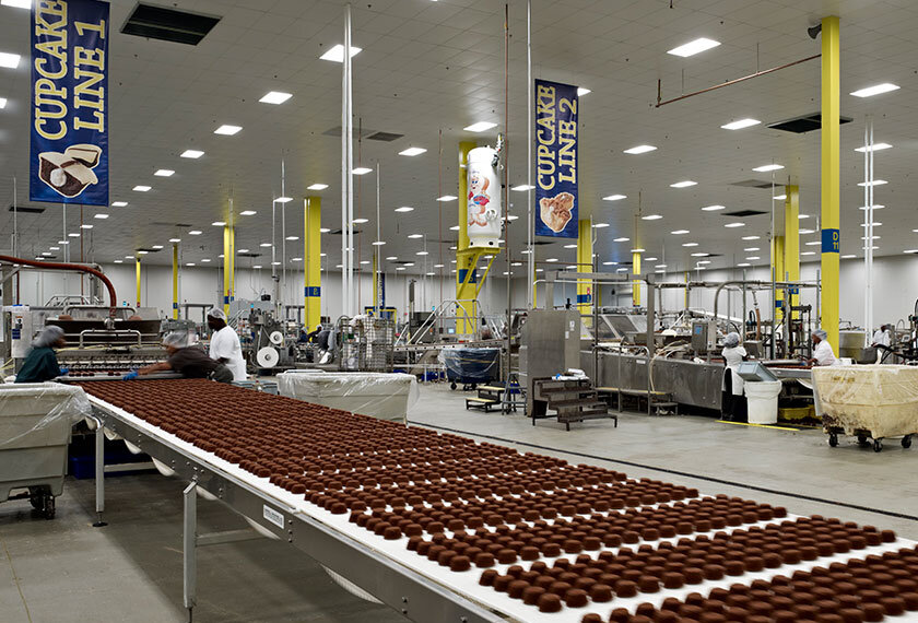 manufacturing room at tastykake