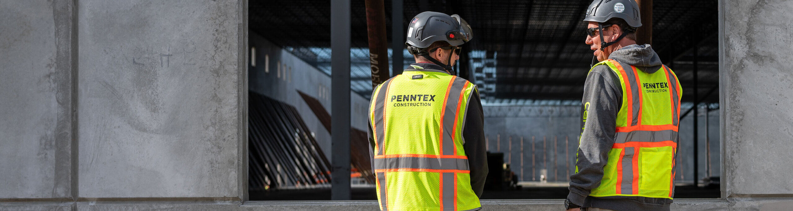 penntex team members talking about project scaled