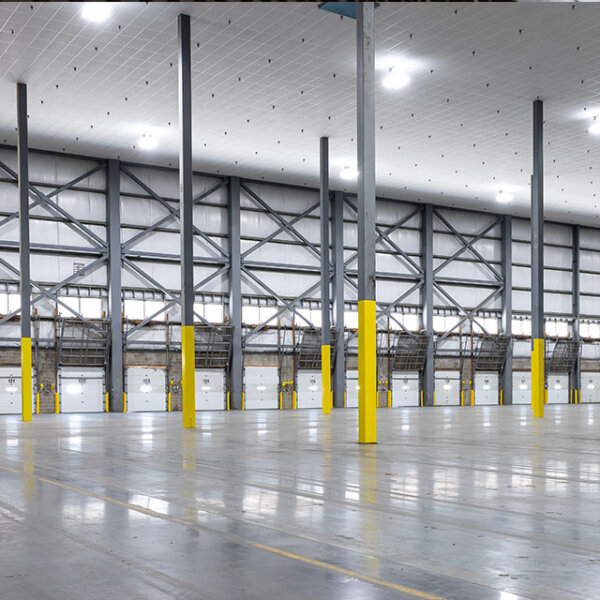 warehouse new construction photo bar