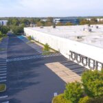 Exterior view of back of warehouse