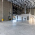 shipping office inside a warehouse