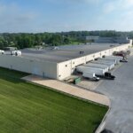 Truck Court at warehouse