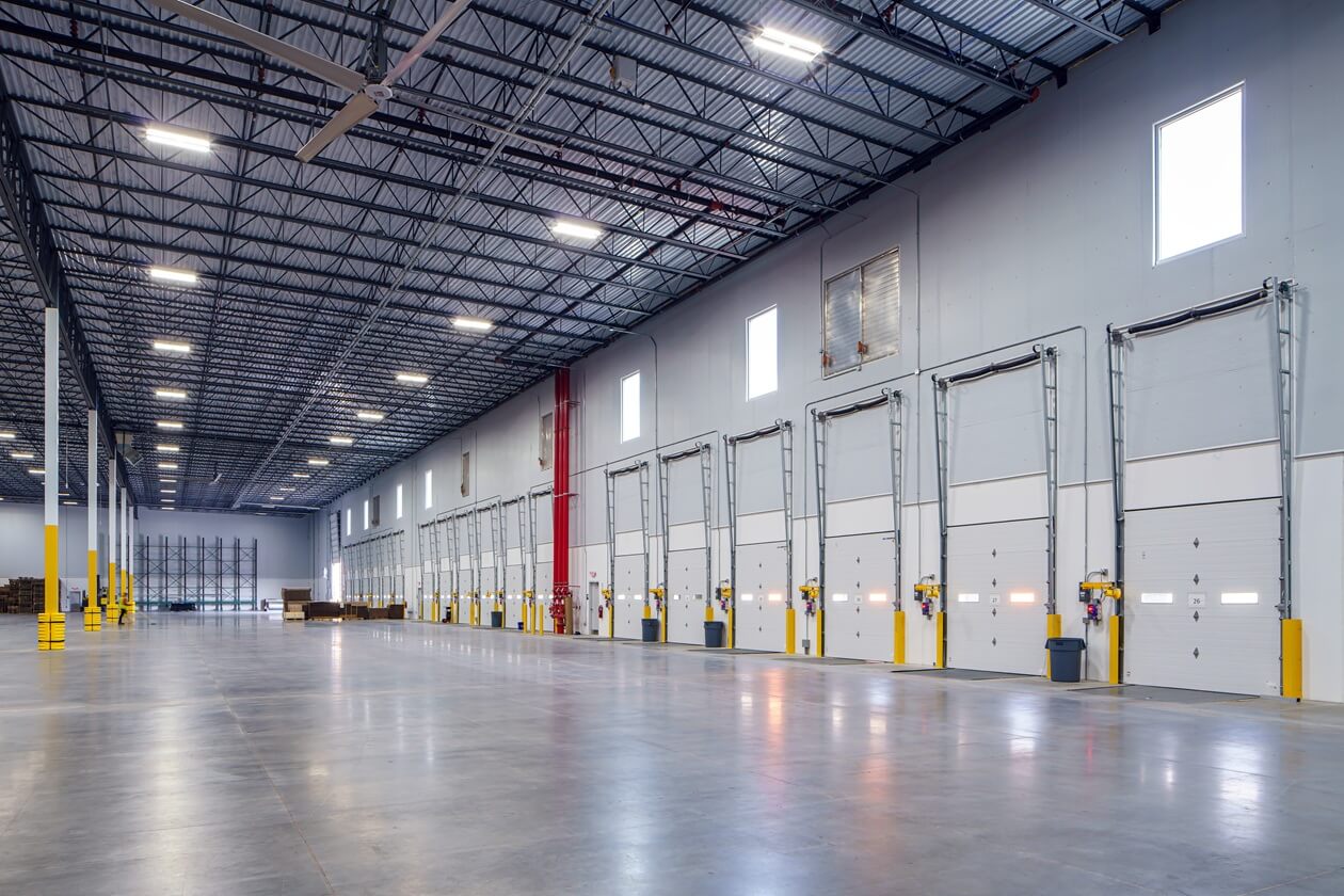 Codorus Creek Warehouse Dock Door View