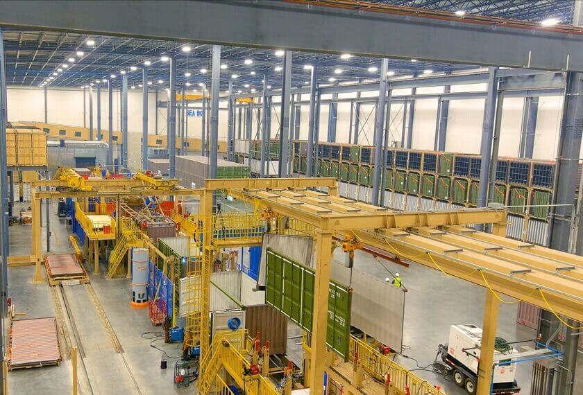 SEABOX Interior Production Floor View